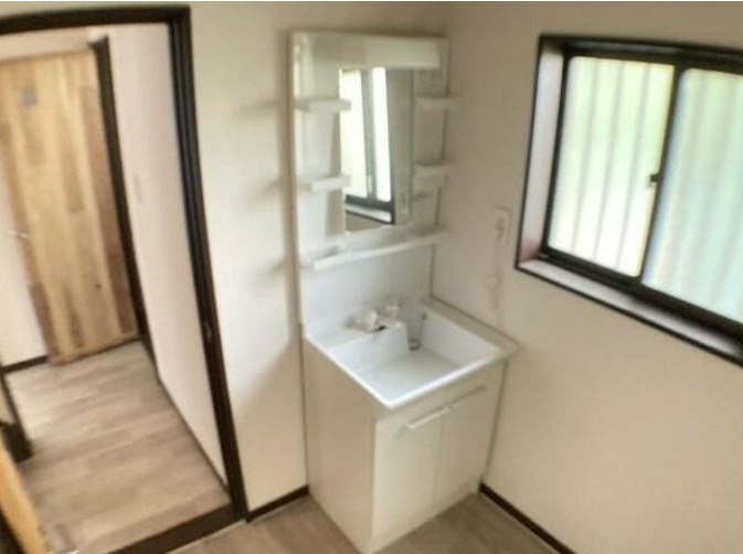 貸戸建住宅の洗面所