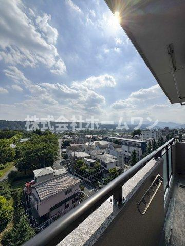 ライオンズマンション河辺東　最上階の展望