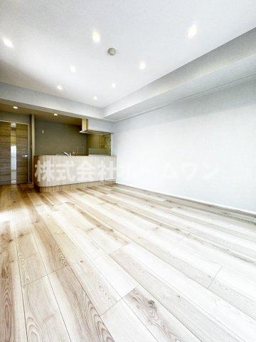 ライオンズマンション河辺東　最上階の居間・リビング|ゆったり過ごせるリビングです