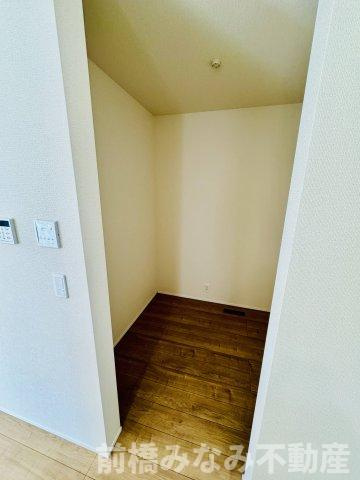 前橋市南町二丁目24-1期　１号棟(全４棟)　リナージュ　新築建売分譲の収納|大きなスペースがあり、収納には困りません