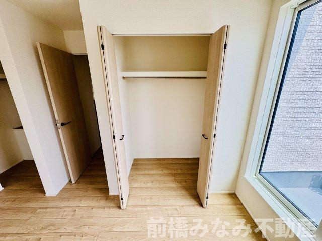 前橋市南町二丁目24-1期　１号棟(全４棟)　リナージュ　新築建売分譲の収納|収納豊富です