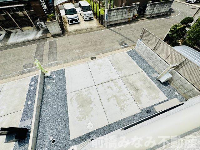 前橋市南町二丁目24-1期　１号棟(全４棟)　リナージュ　新築建売分譲の駐車場|カースペースがあります