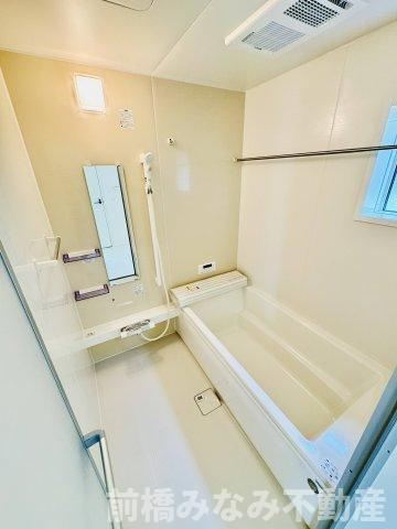 前橋市南町二丁目24-1期　２号棟(全４棟)　リナージュ　新築建売分譲の浴室|きれいなお風呂です
