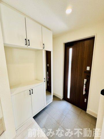 前橋市南町二丁目24-1期　２号棟(全４棟)　リナージュ　新築建売分譲の玄関|毎日通る玄関はこちらです