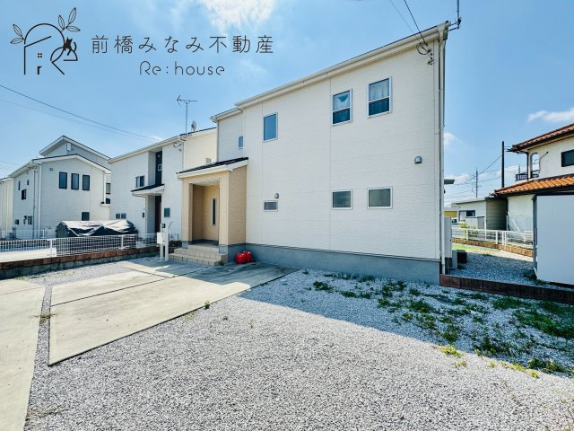 【築浅中古】前橋市大胡町　限定1棟　”土地約80坪”の外観|落ち着いた雰囲気の外観です