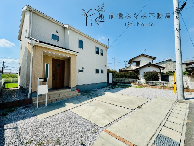 【築浅中古】前橋市大胡町　限定1棟　”土地約80坪”の外観|おしゃれな外観です