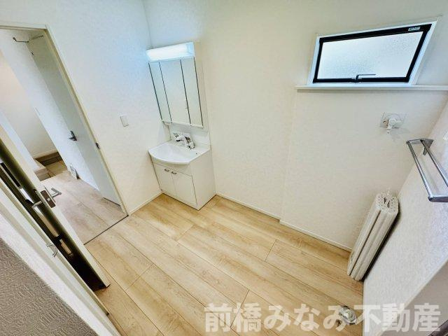 前橋市茂木町第５　２号棟(全２棟)　クレイドルガーデン　新築建売分譲の独立洗面台|独立洗面台、朝の身支度には欠かせません