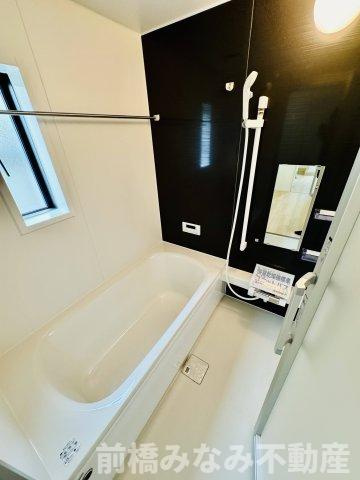 前橋市茂木町第５　２号棟(全２棟)　クレイドルガーデン　新築建売分譲の浴室|ゆったり過ごせるお風呂です