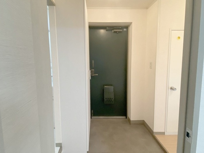 ピュアコート弐番館の玄関