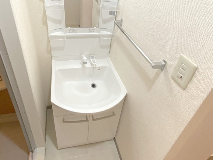 ピュアコート弐番館の洗面所