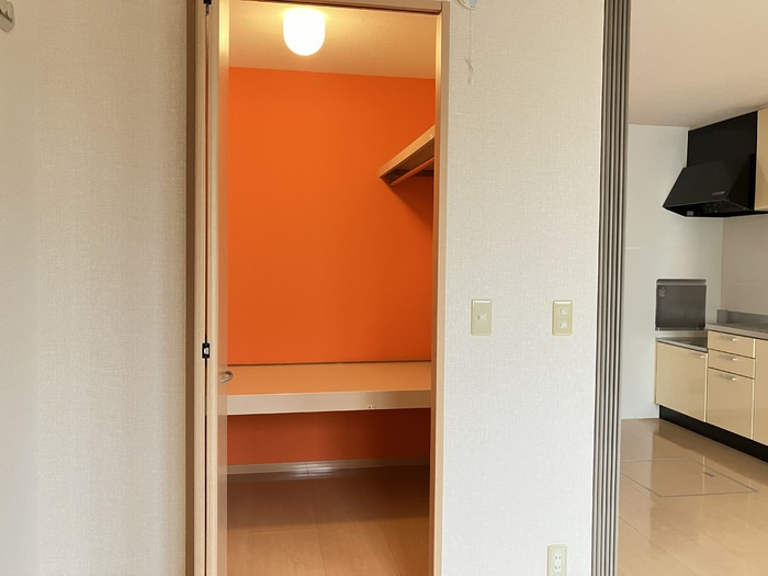 菊池郡菊陽町大字原水のアパートの収納