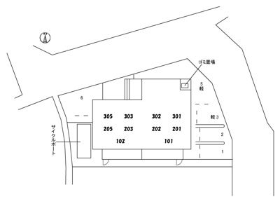 【区画図】 | エステイ学南町