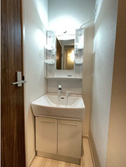 MELDIA八広Ⅲの洗面所