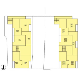 【区画図】 | ハイムフローラ川口