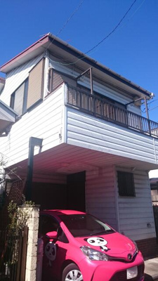 【外観】 | 笹目貸家 | リノベーション前の写真です。