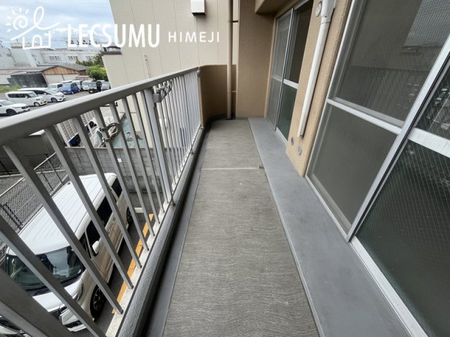 グローバル網干のバルコニー