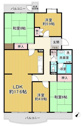 【間取り】 | リビングを中心に４部屋の居室がある広い住空間です！