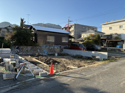 【外観】 | 大津市坂本7丁目1-49　新築分譲 | 2025年10月撮影