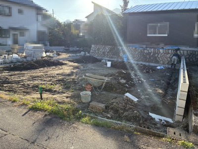 【外観】 | 大津市坂本7丁目1-49　新築分譲 | 2025年10月撮影