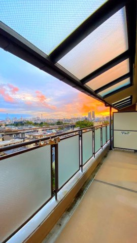 藤和ライブタウン上御影の展望|バルコニーからの眺め