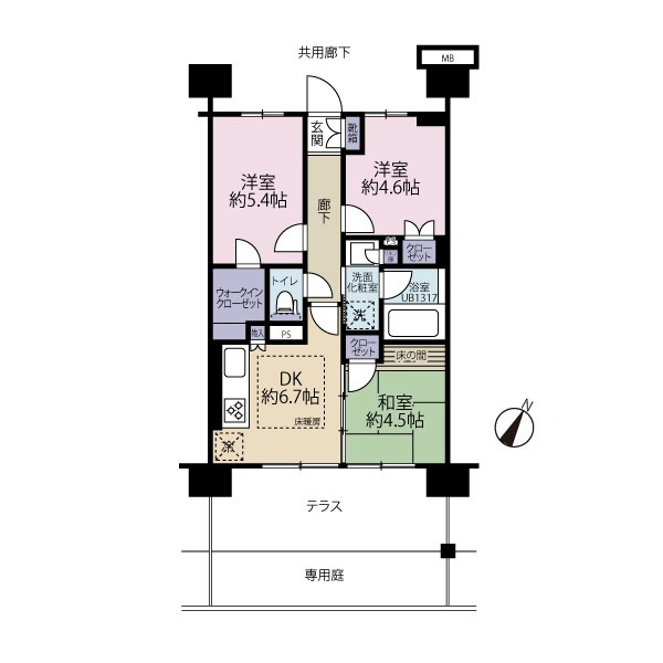 収納充実の3DK★