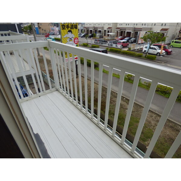 コーポ西浦Ⅰのバルコニー