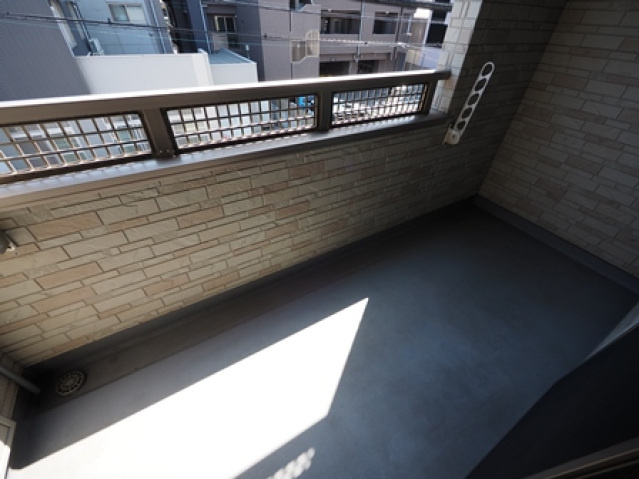 サンライズのバルコニー