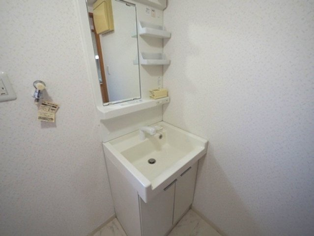 サンライズの洗面所