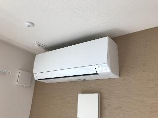 宗像市平井1丁目新築アパートの設備|エアコン（イメージ）