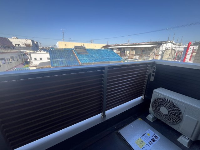 SAKURA RIVERのバルコニー