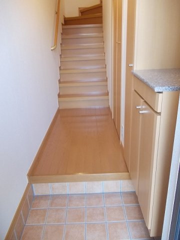 エスターテの玄関|きれいな玄関です