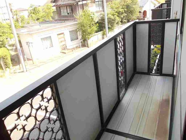 サンハイムＫのバルコニー|陽当たり良好なバルコニーです