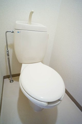 サンハイムＫのトイレ|シンプルで使いやすいトイレです
