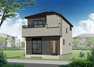 【外観】 | 座間市入谷西5丁目  1号棟 第4 | イメージパース（完成時に現況と異なる場合は現況優先となります）