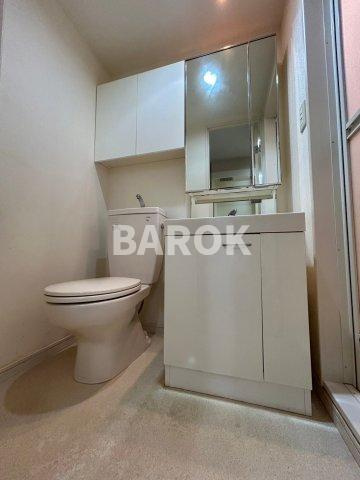 HKRRコーポ馬出の洗面所