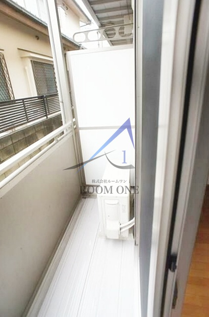 グローリー上野毛のバルコニー|バルコニーです。