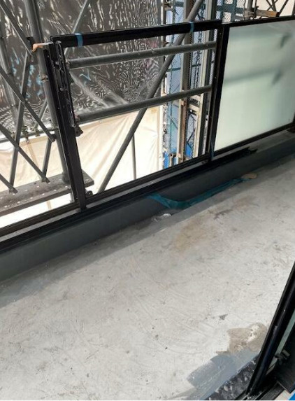 セフィーロ南千住のバルコニー