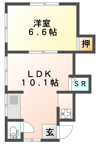 パーク塩屋の間取り