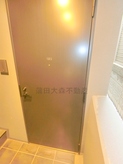 アピチェ田園調布の玄関