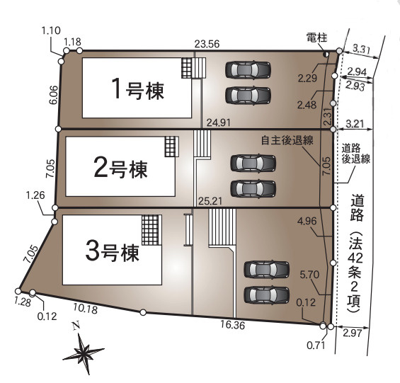 【同施工物件ご案内可能】愛知郡東郷町大字和合字知々釜　全3棟の間取り|【3号棟】４LDK＋WIC＋サンルーム、土地面積:252.1㎡、建物面積:98.82㎡
