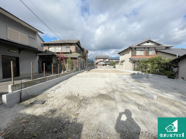 京都市山科区川田西浦町　第1期　新築一戸建ての外観|現在の進捗状況です！順調に作業進行中、完成が待ち遠しいです！詳細の間取り等、お気軽にお問い合わせください！