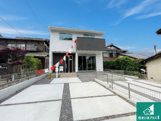 京都市山科区川田西浦町　第1期　新築一戸建ての外観|お客様に長く安心して住んでいだだける事にこだわった家づくり！住んでからのアフターサービスにもしっかりと取り組んでいます！