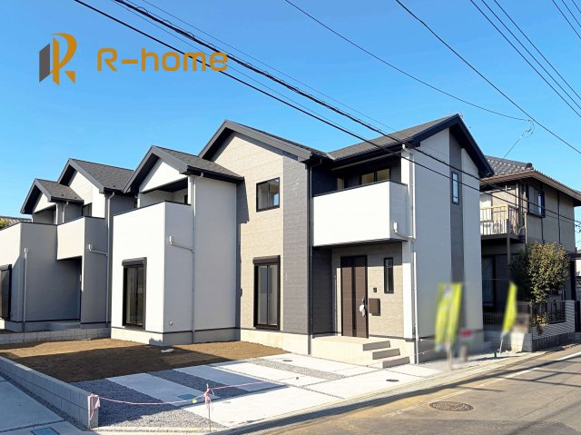 取手市戸頭16期　新築戸建て　2号棟の外観|ご予約を頂ければ、『平日』はもちろん『早朝』や『夜間』もご見学可能です♪お気軽にお申し付けください♪