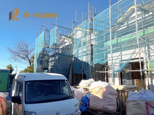 取手市戸頭16期　新築戸建て　2号棟の外観|ご予約を頂ければ、『平日』はもちろん『早朝』や『夜間』もご見学可能です♪お気軽にお申し付けください♪