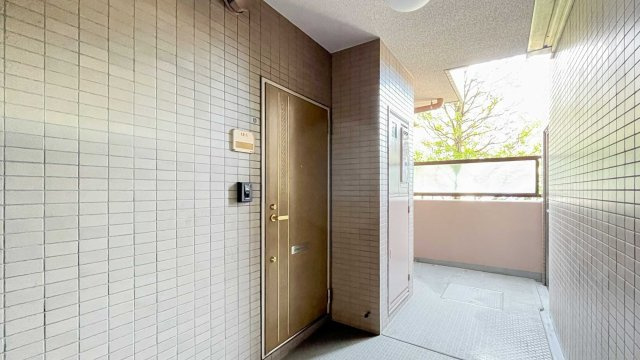 藤和シティホームズ鷺沼小台の玄関