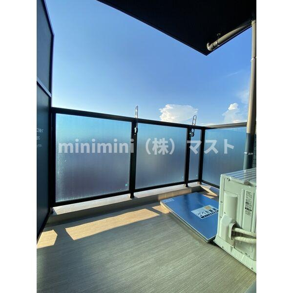 メルディア大正Ｄ．Ｃ．のバルコニー