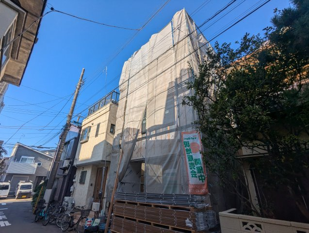 江戸川区平井６丁目の新築戸建の外観|2025年11月撮影
