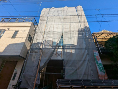 【前面道路含む現地写真】 | 江戸川区平井６丁目の新築戸建 | 2025年11月撮影