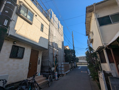 【前面道路含む現地写真】 | 江戸川区平井６丁目の新築戸建 | 2025年11月撮影