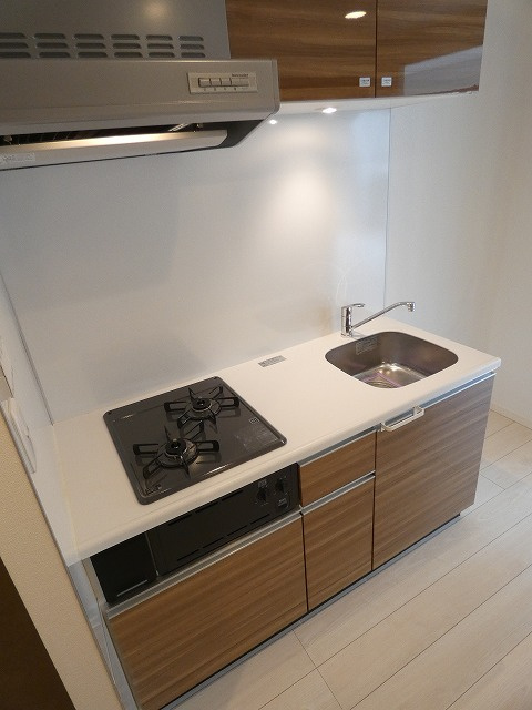 PASEO中目黒　敷金0　浴室乾燥機　オートロックのキッチン
